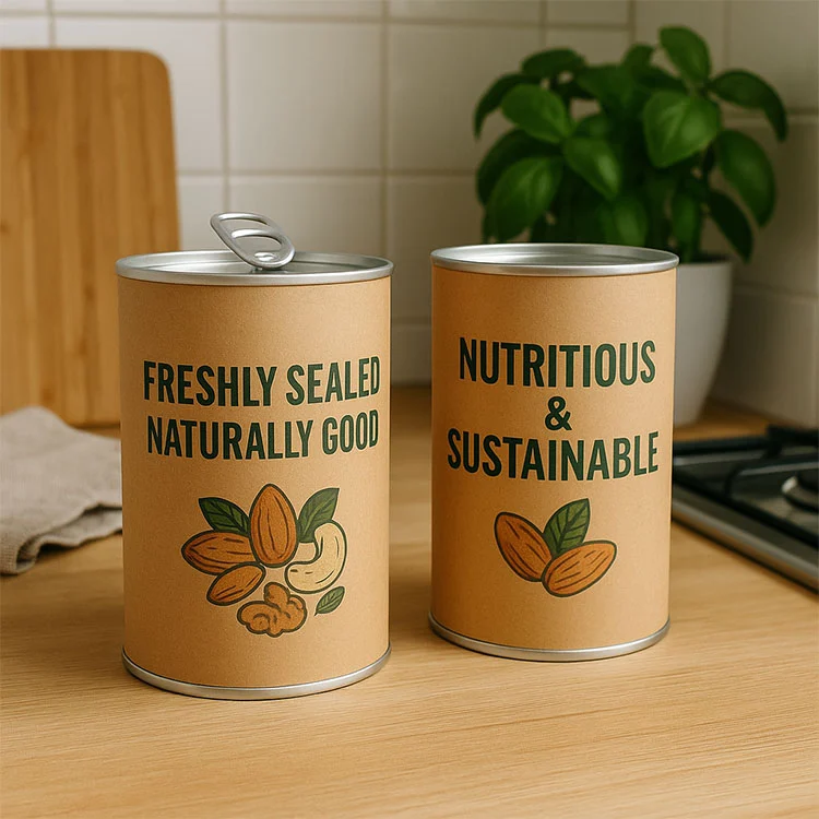 Foil Lined Paper Tube Packaging